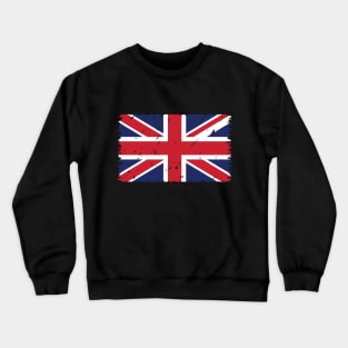 Flag United Kingdom. United Kingdom flag. National symbol of United Kingdom Crewneck Sweatshirt